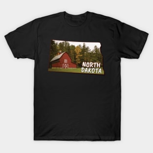 North Dakota state,North Dakota gift, North Dakota home T-Shirt